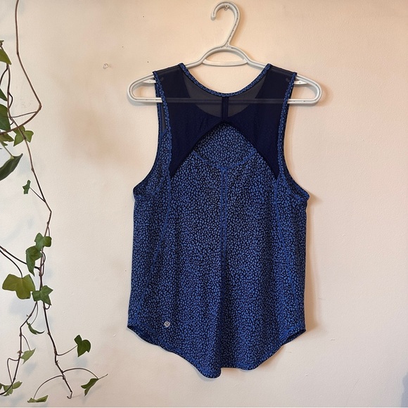 Lululemon Sculpt Tank in Miss Mosaic Hero Blue - Picture 5 of 7